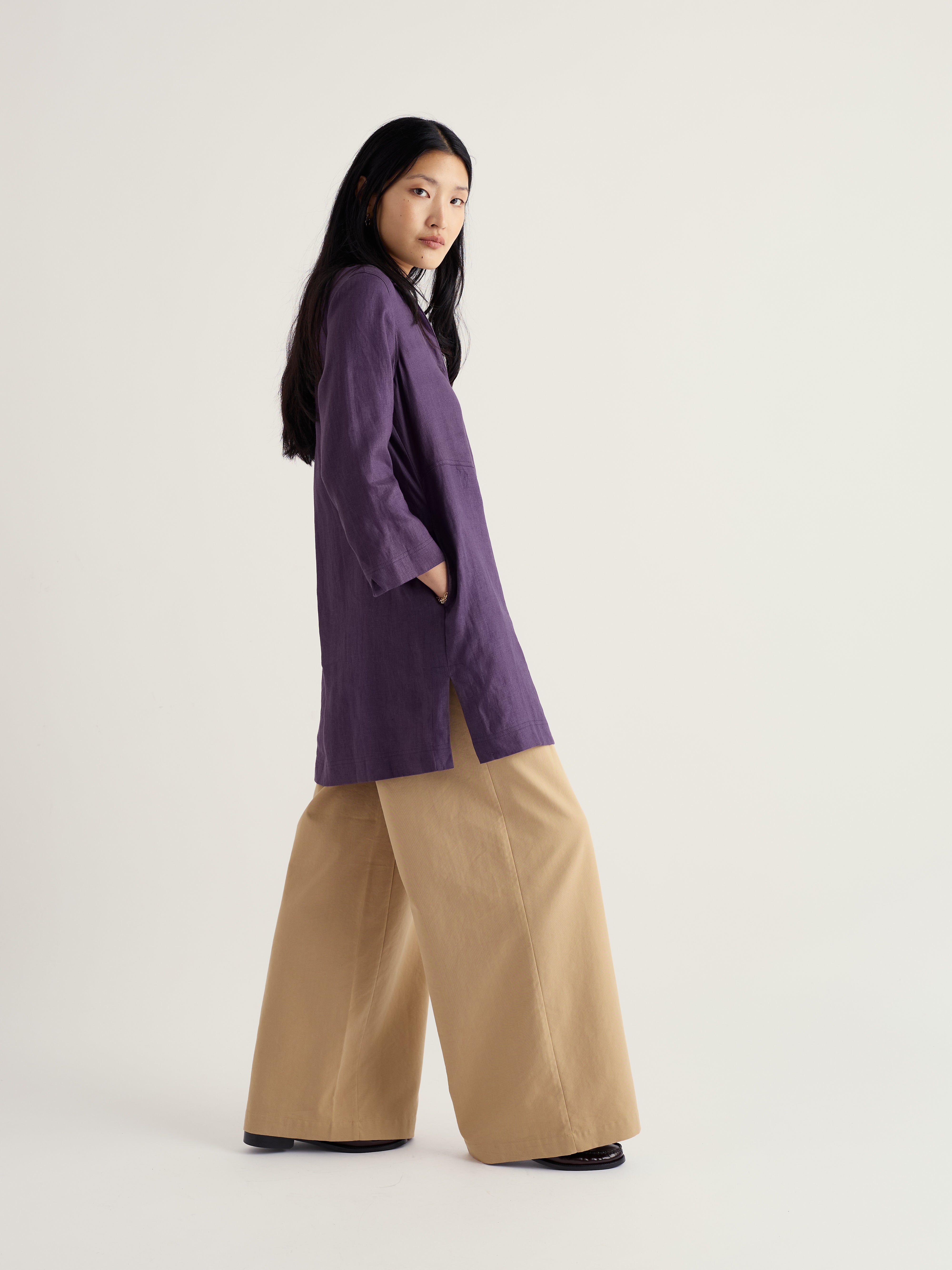 Seasalt Early Sun Tunic Dark Violet