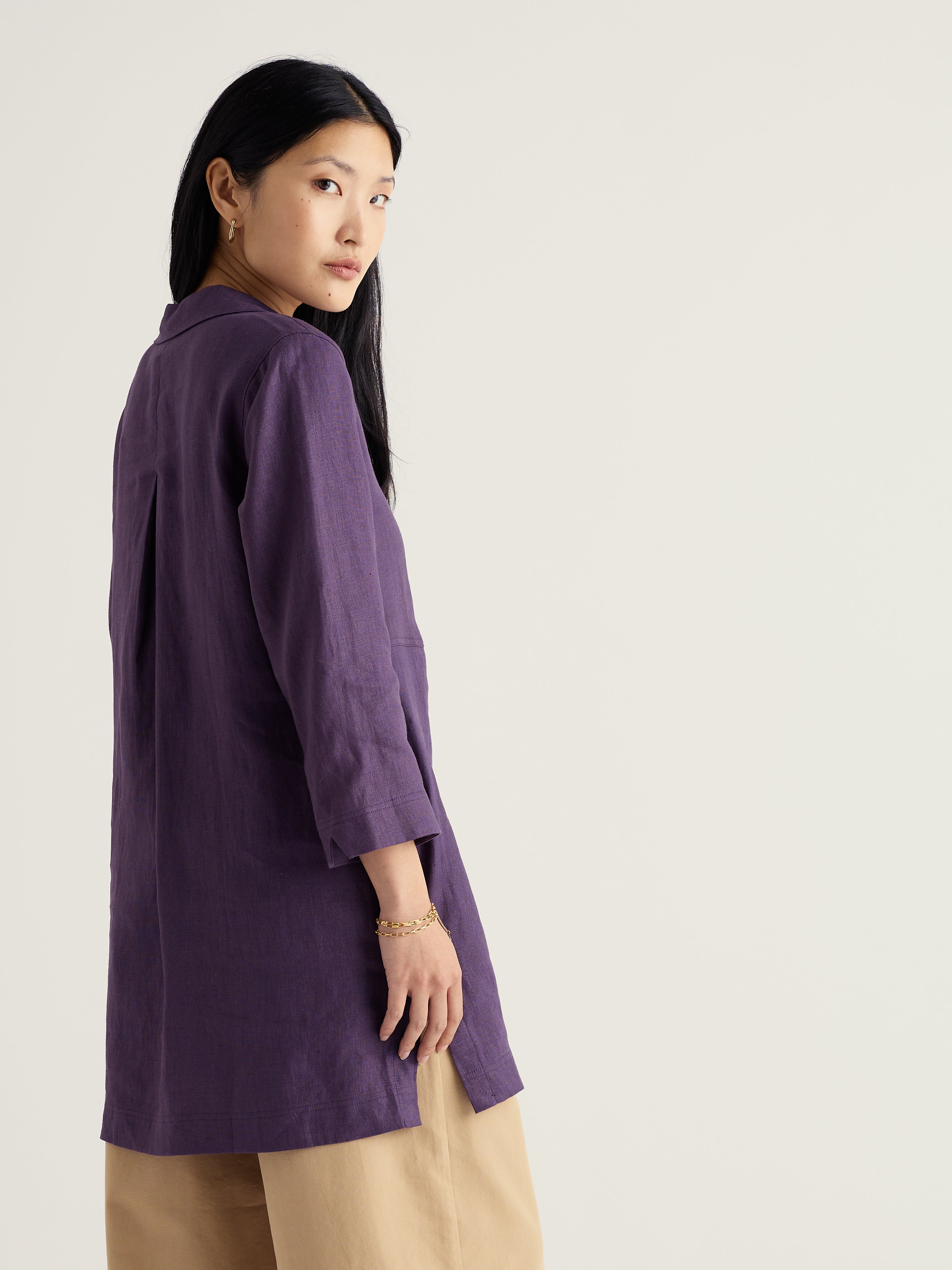 Seasalt Early Sun Tunic Dark Violet