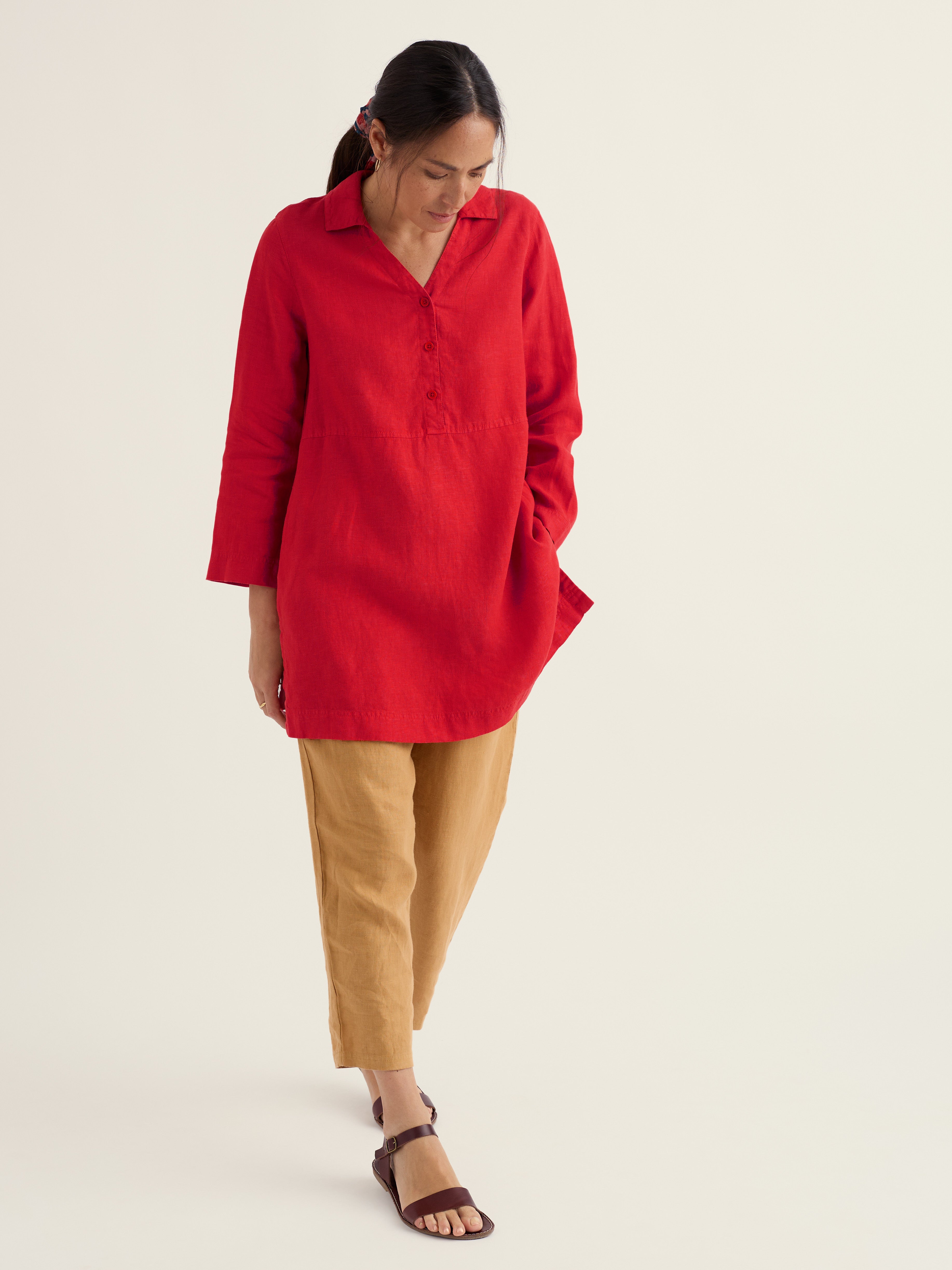 Seasalt Early Sun Tunic Tomato