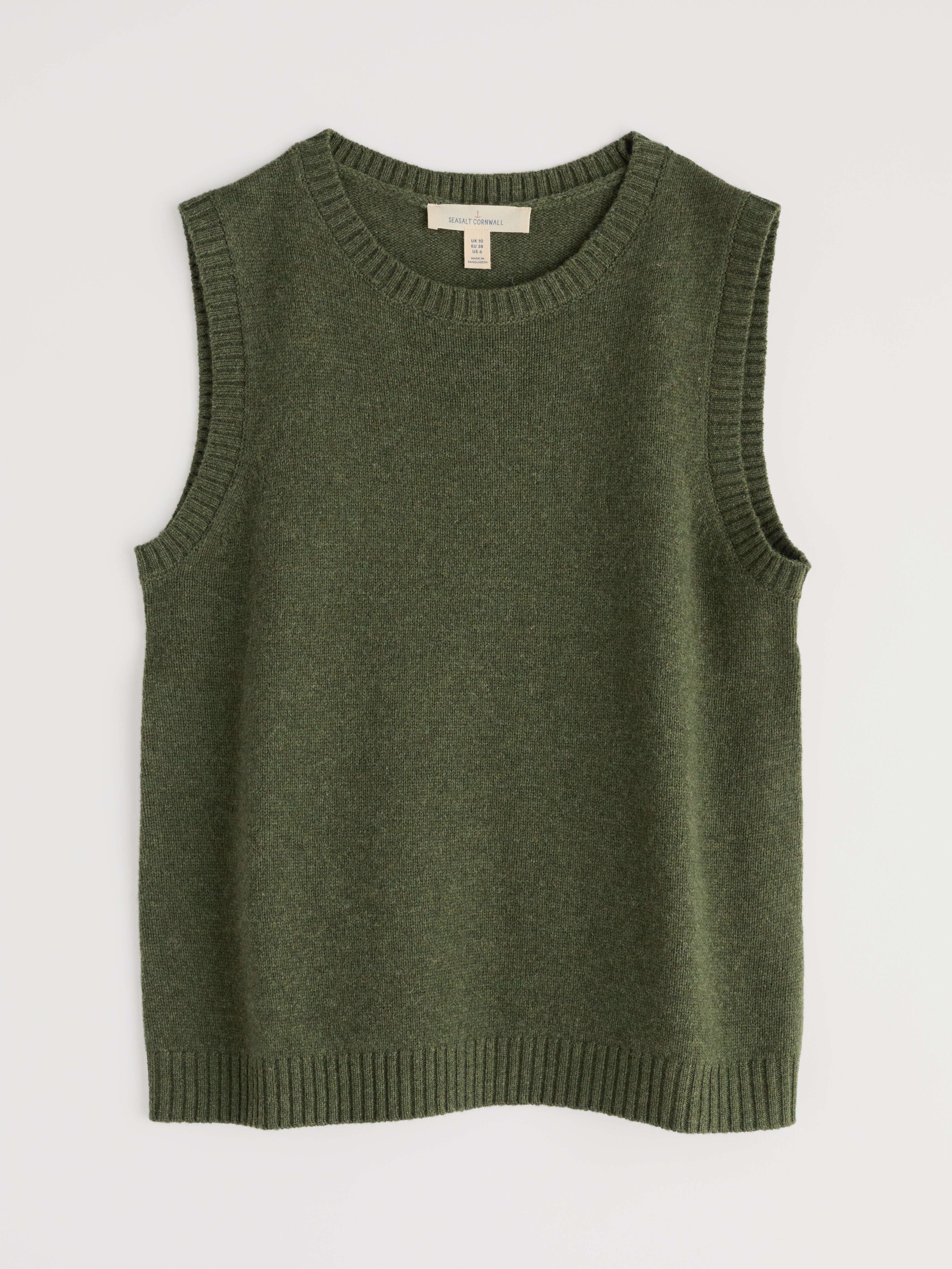Seasalt East View Vest Light Olive