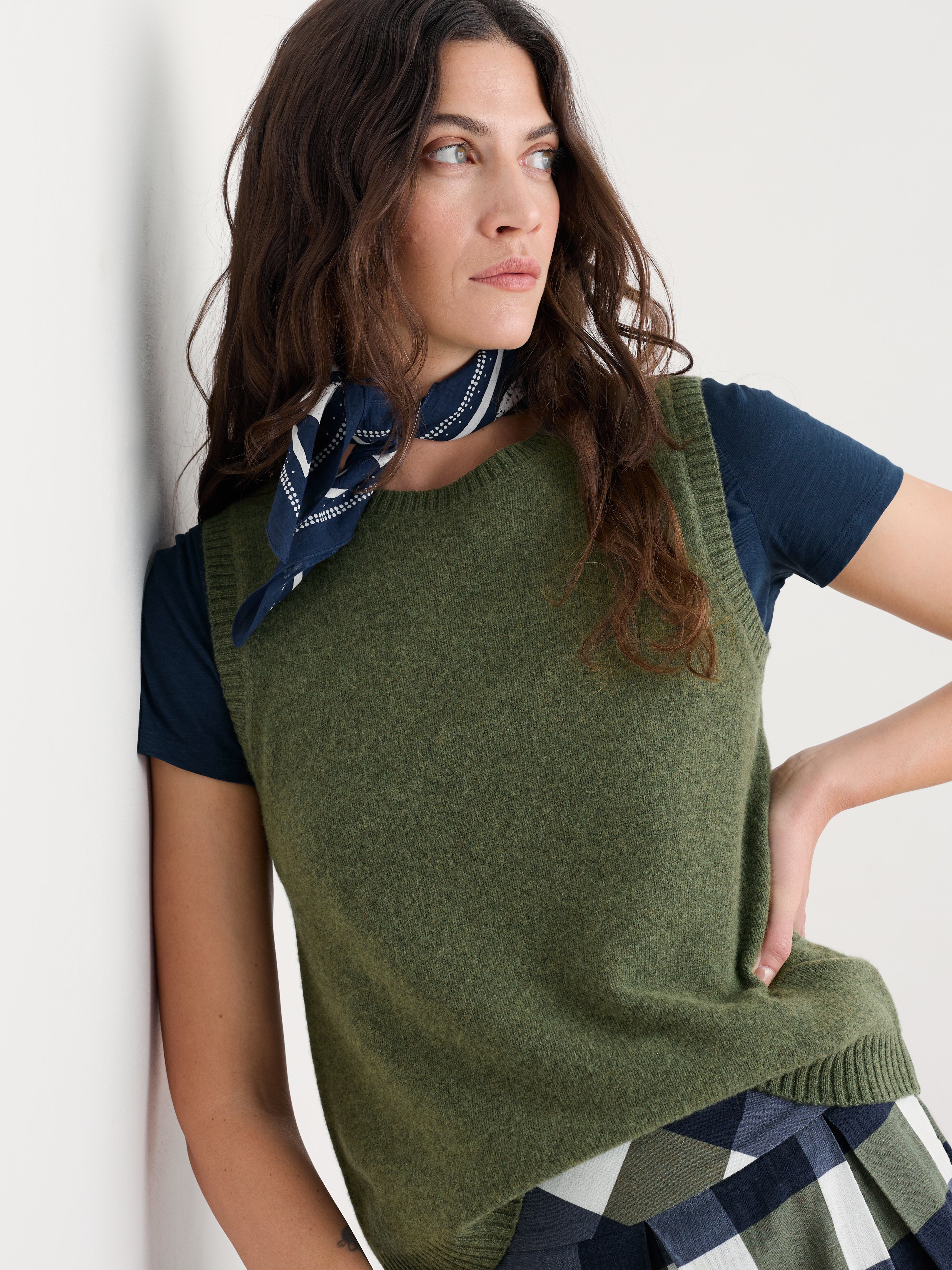 Seasalt East View Vest Light Olive