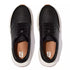 FitFlop F-Mode Leather/Suede Flatform Trainers Black