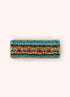 Powder Fair Isle Headband Teal Mix