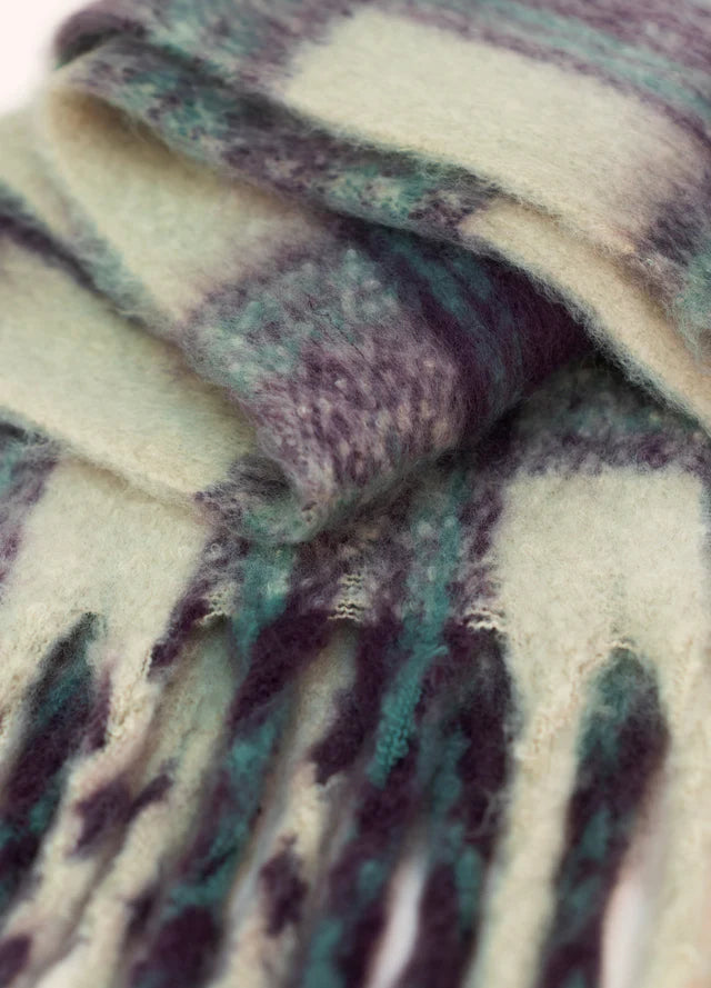 Powder Flora Scarf Damson Mix