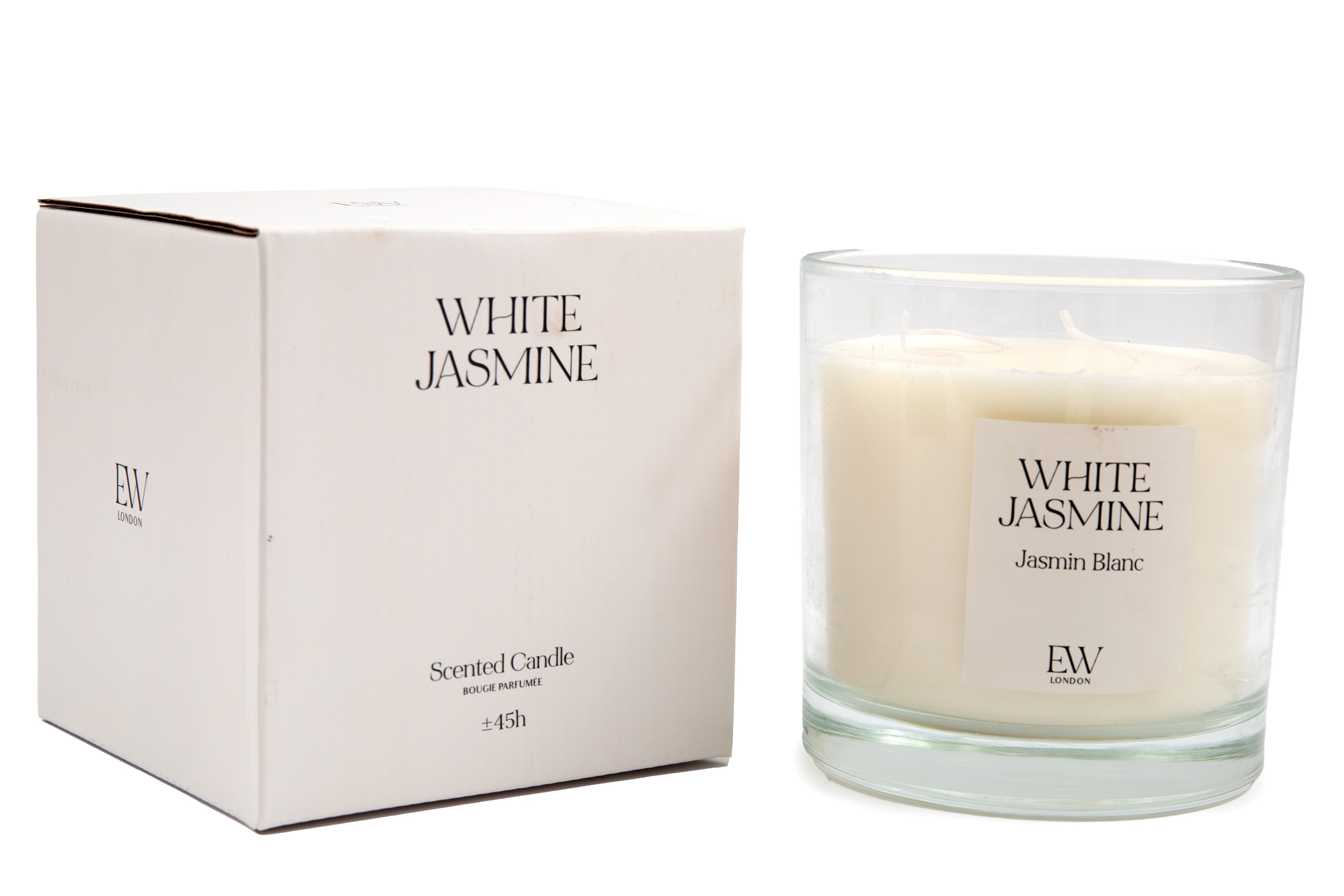 3 Wick Glass Candle - White Jasmine