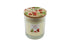 Strawberry Field Candle Pot  Wooden Lid