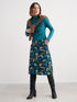 Seasalt Forest View Skirt Zennor Flower Onyx