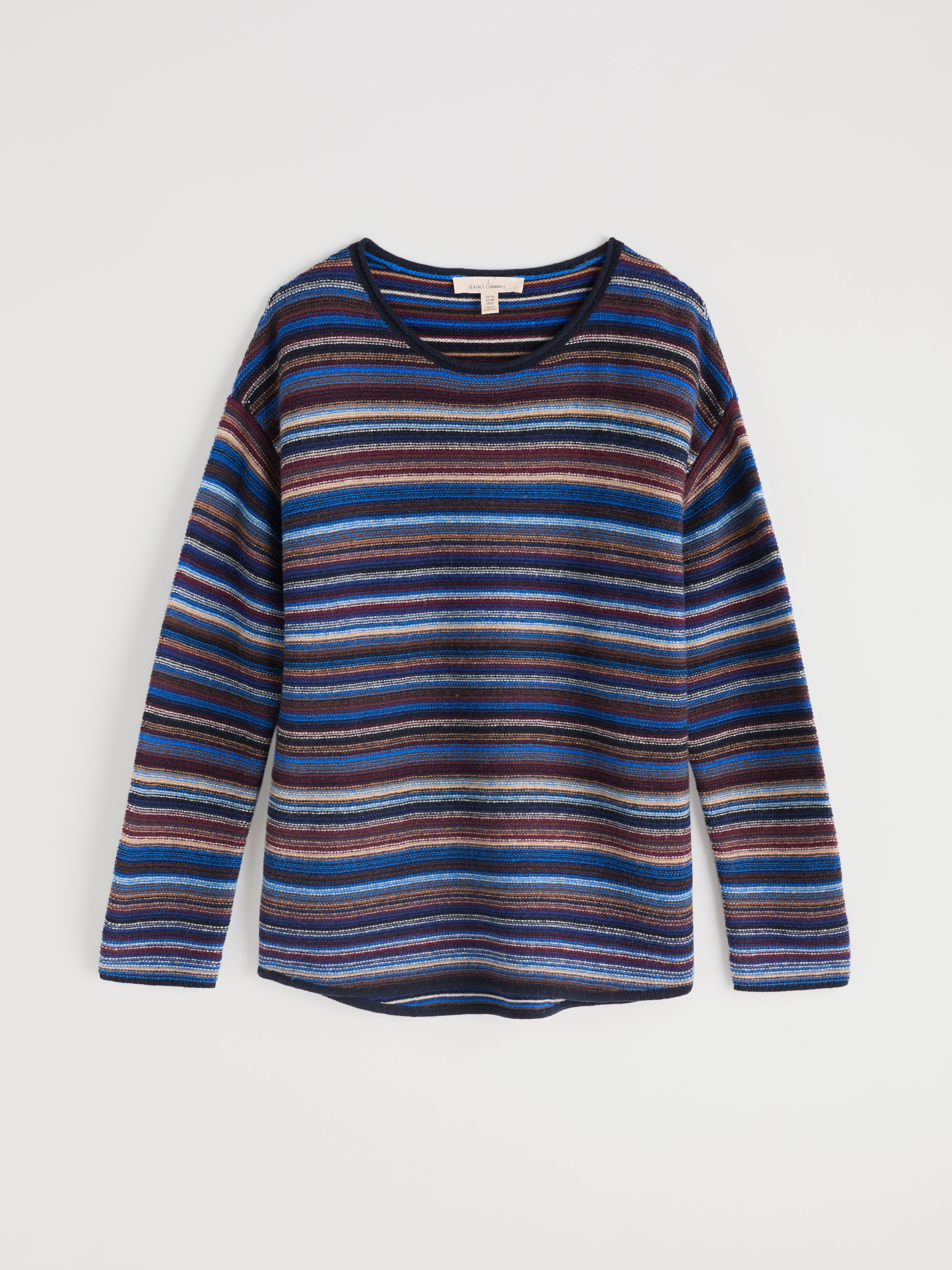 Seasalt Fruity Jumper II Ripple Marks Jetty Multi