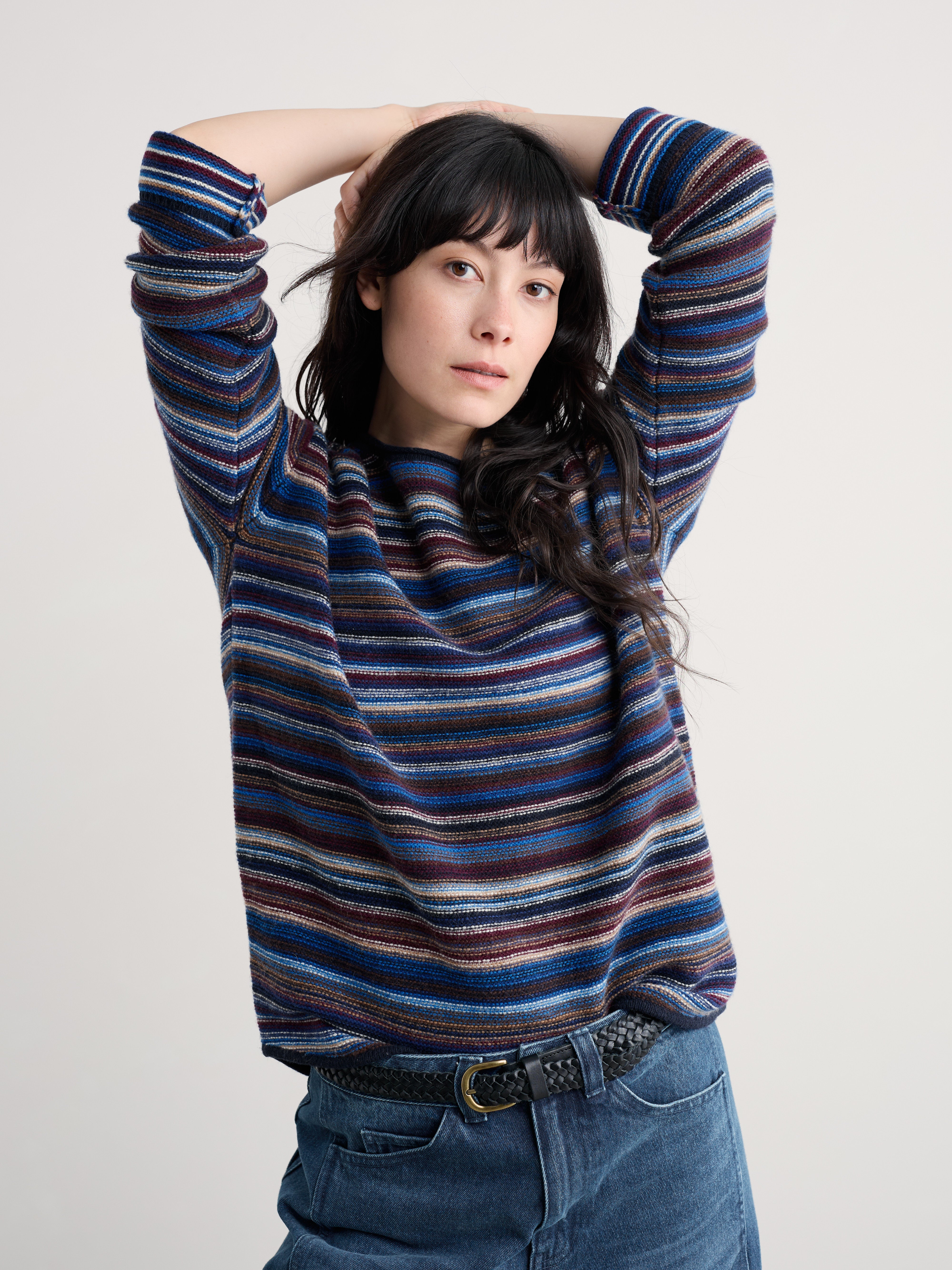 Seasalt Fruity Jumper II Ripple Marks Jetty Multi