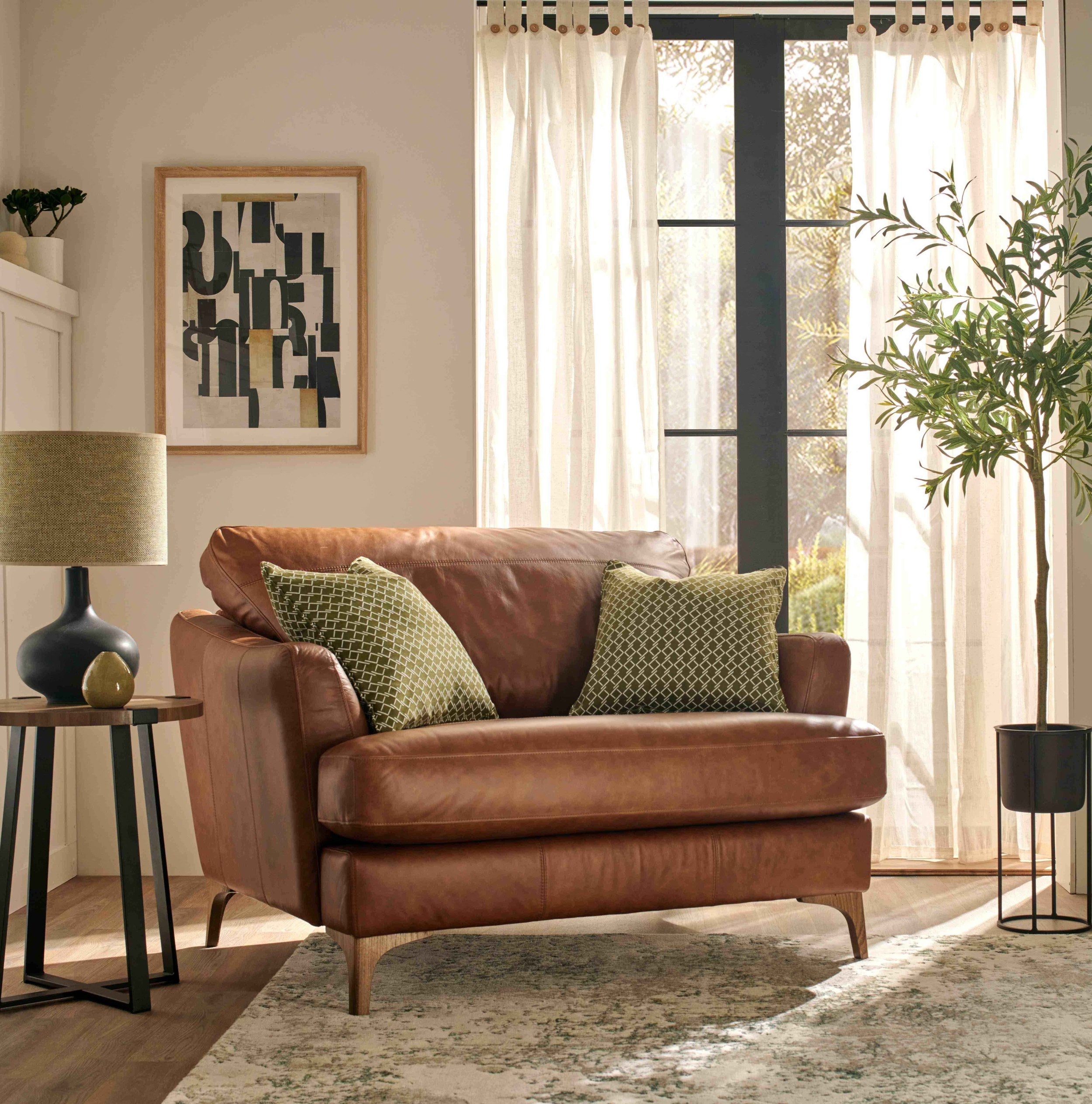 Jansson Cuddler Sofa Chair Leather