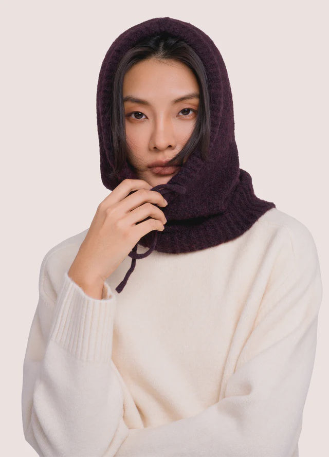 Powder Helga Snood Damson