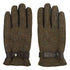 Boardmans Mens Harris Gloves Green Tweed / Leather