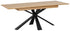 Harrogate Extending Oak Table with Metal Base