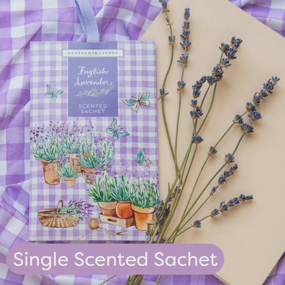 Heathcote English Lavender Single Scented Sachet