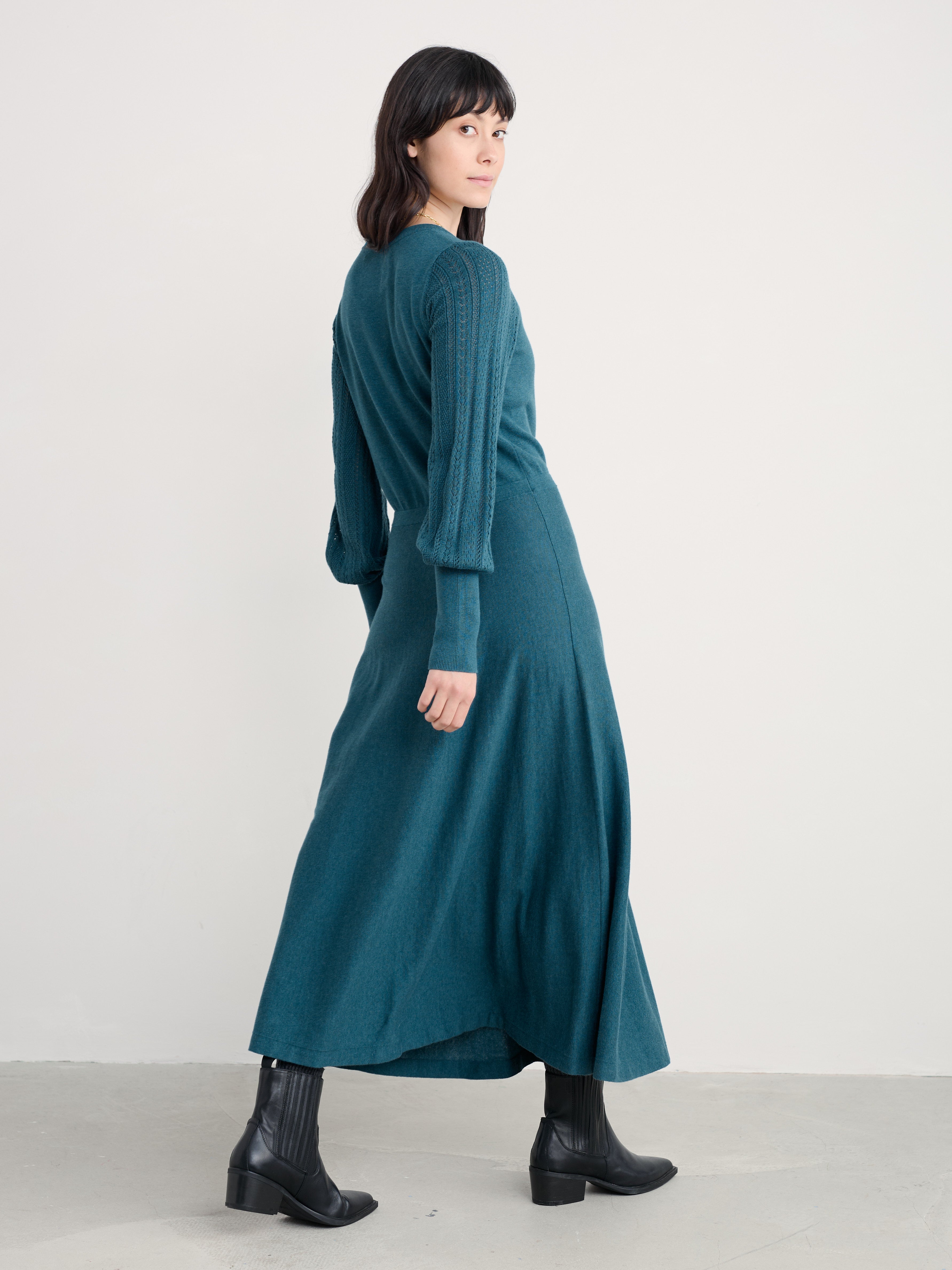 Seasalt Herring Gull Dress Dark Eden