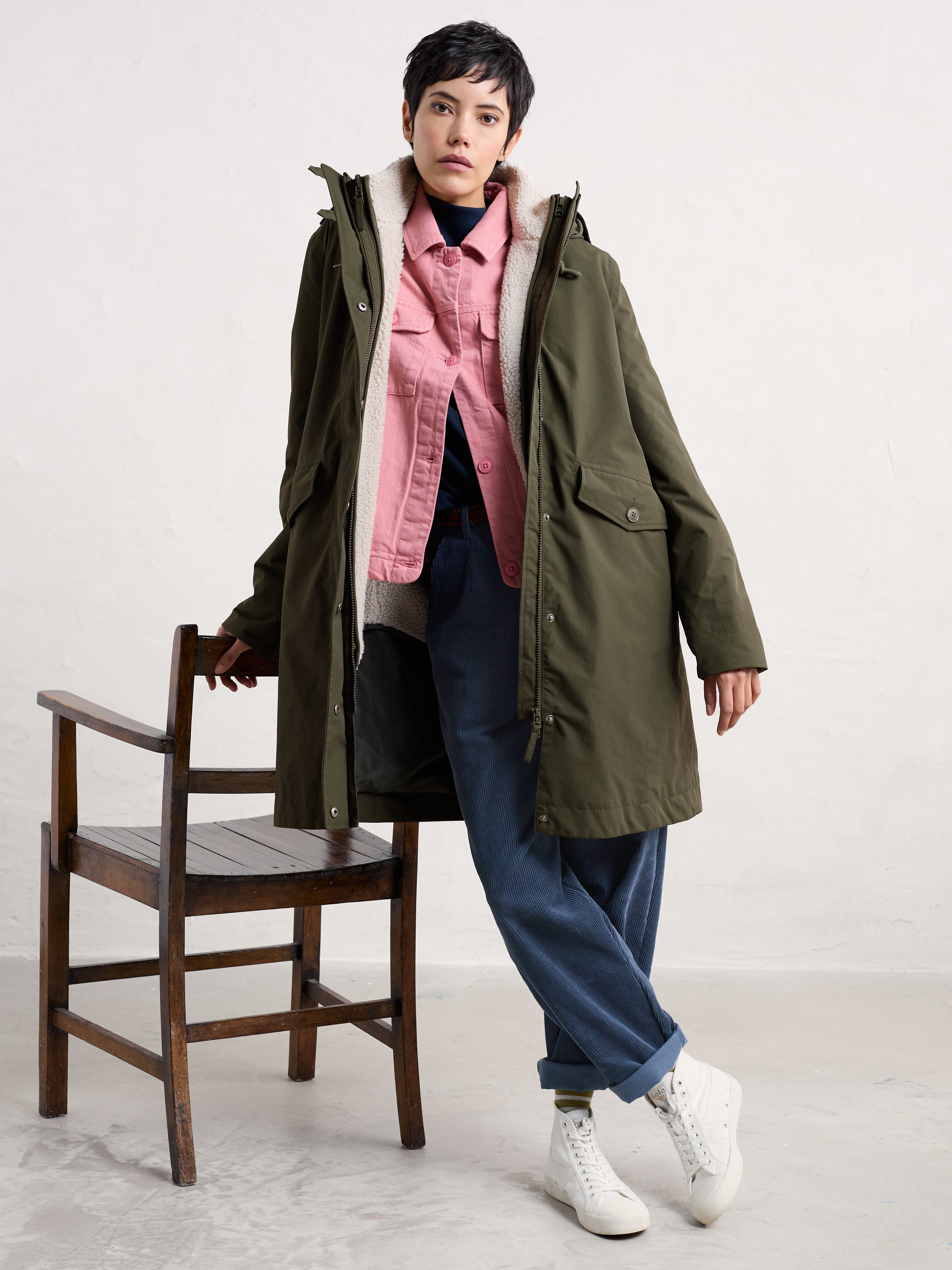 Seasalt Holdfast Waterproof 3 in 1 Parka Highland