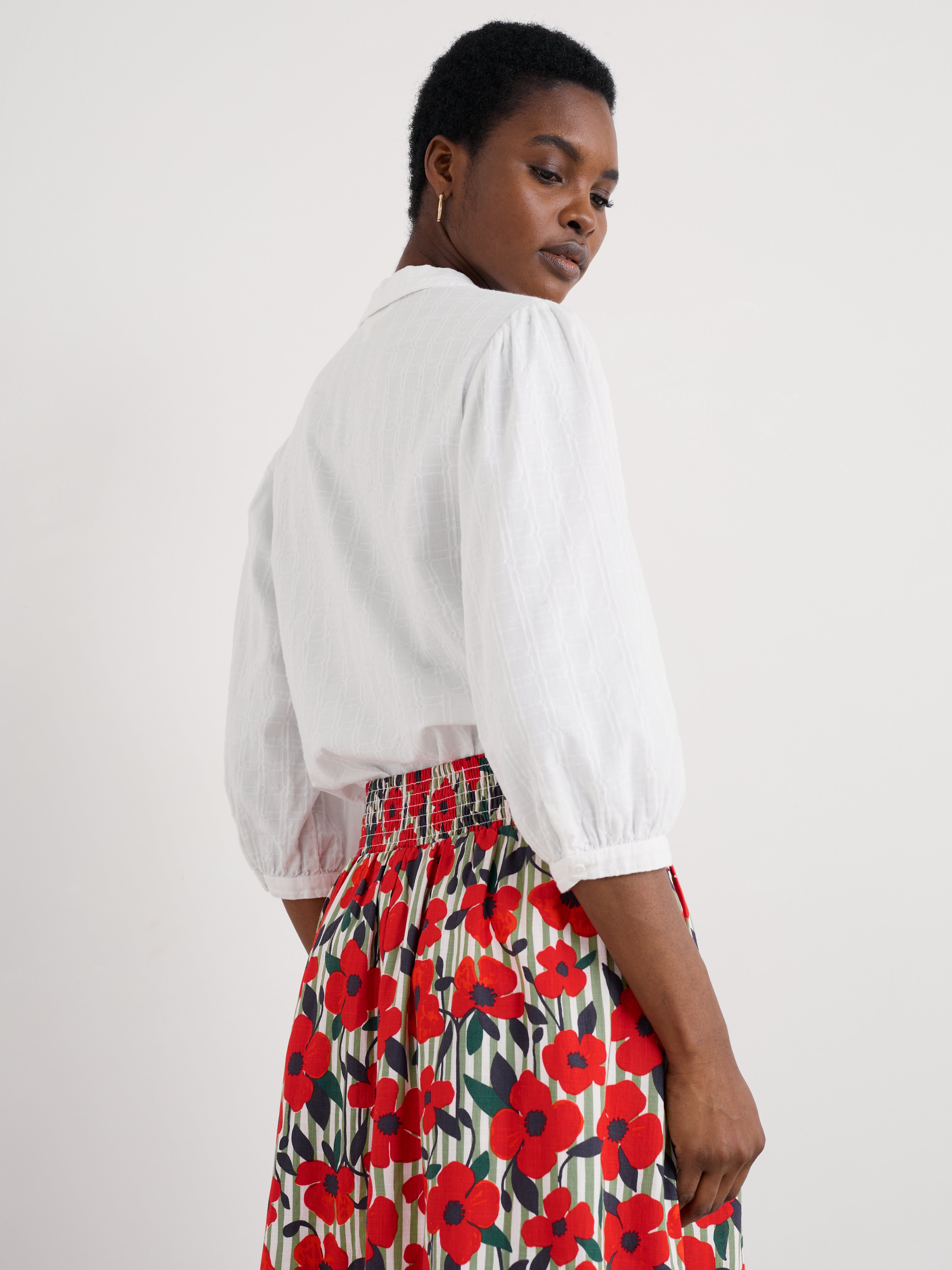 Seasalt Hope Cottage Blouse II Salt