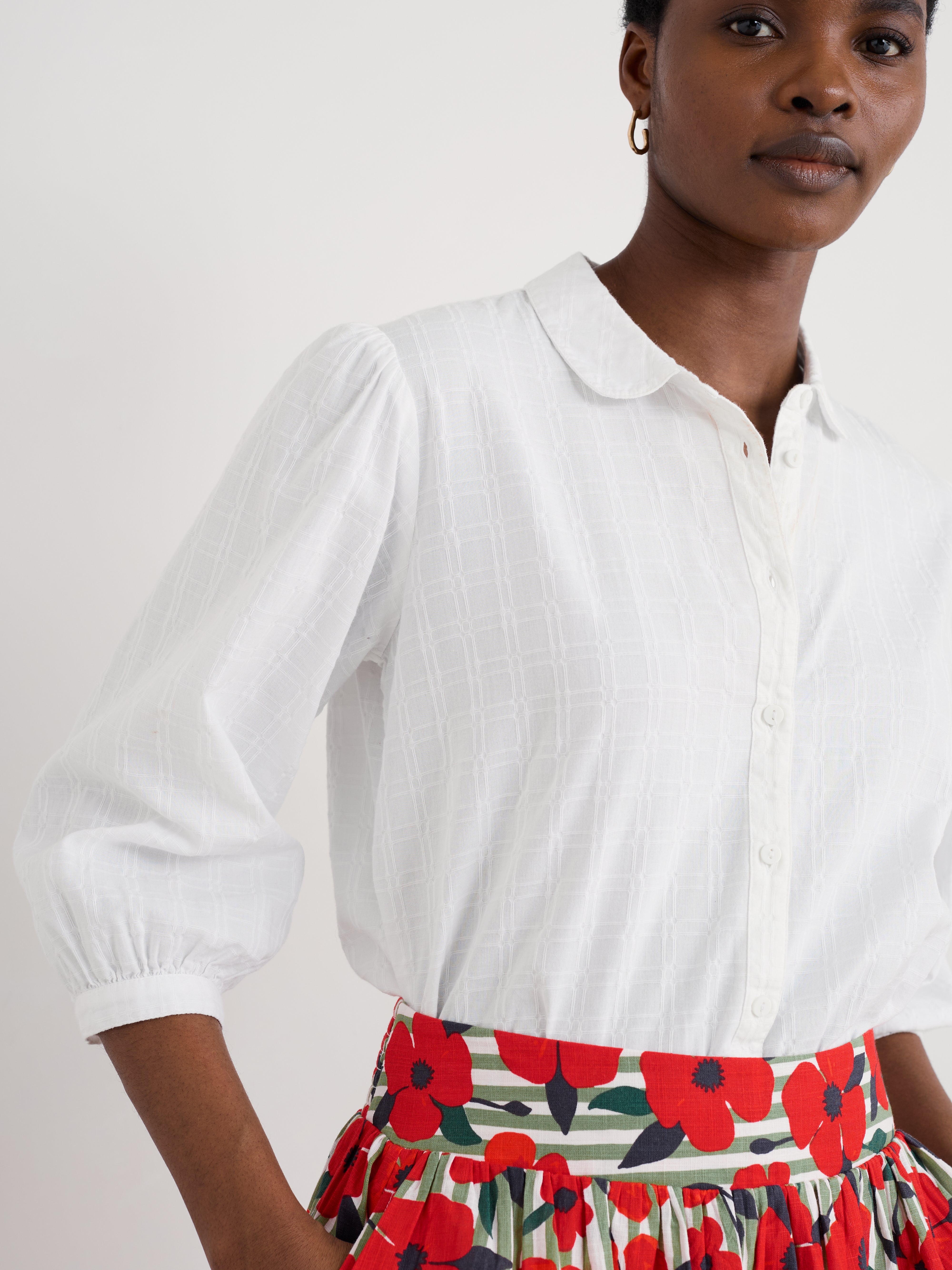 Seasalt Hope Cottage Blouse II Salt