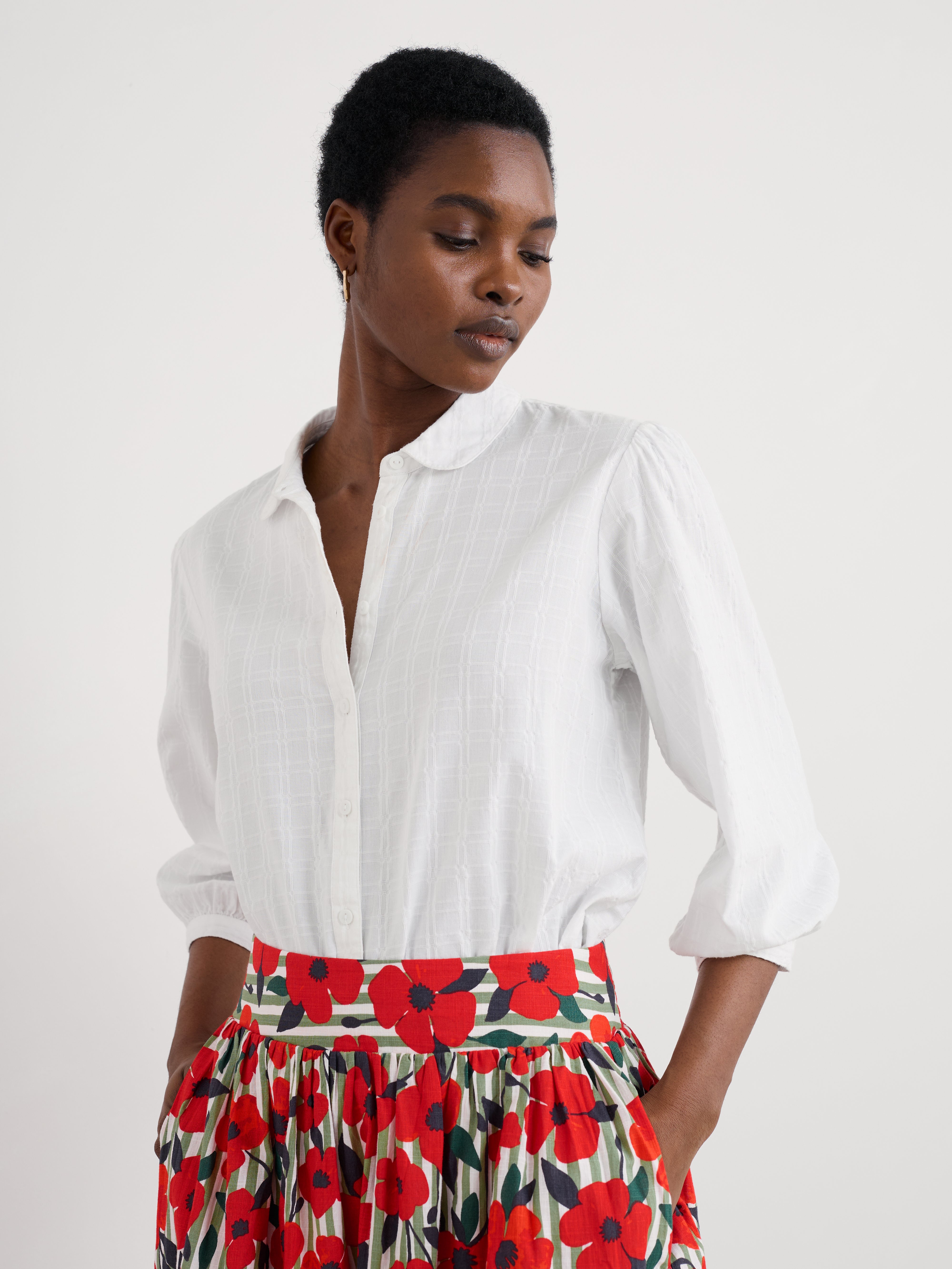 Seasalt Hope Cottage Blouse II Salt