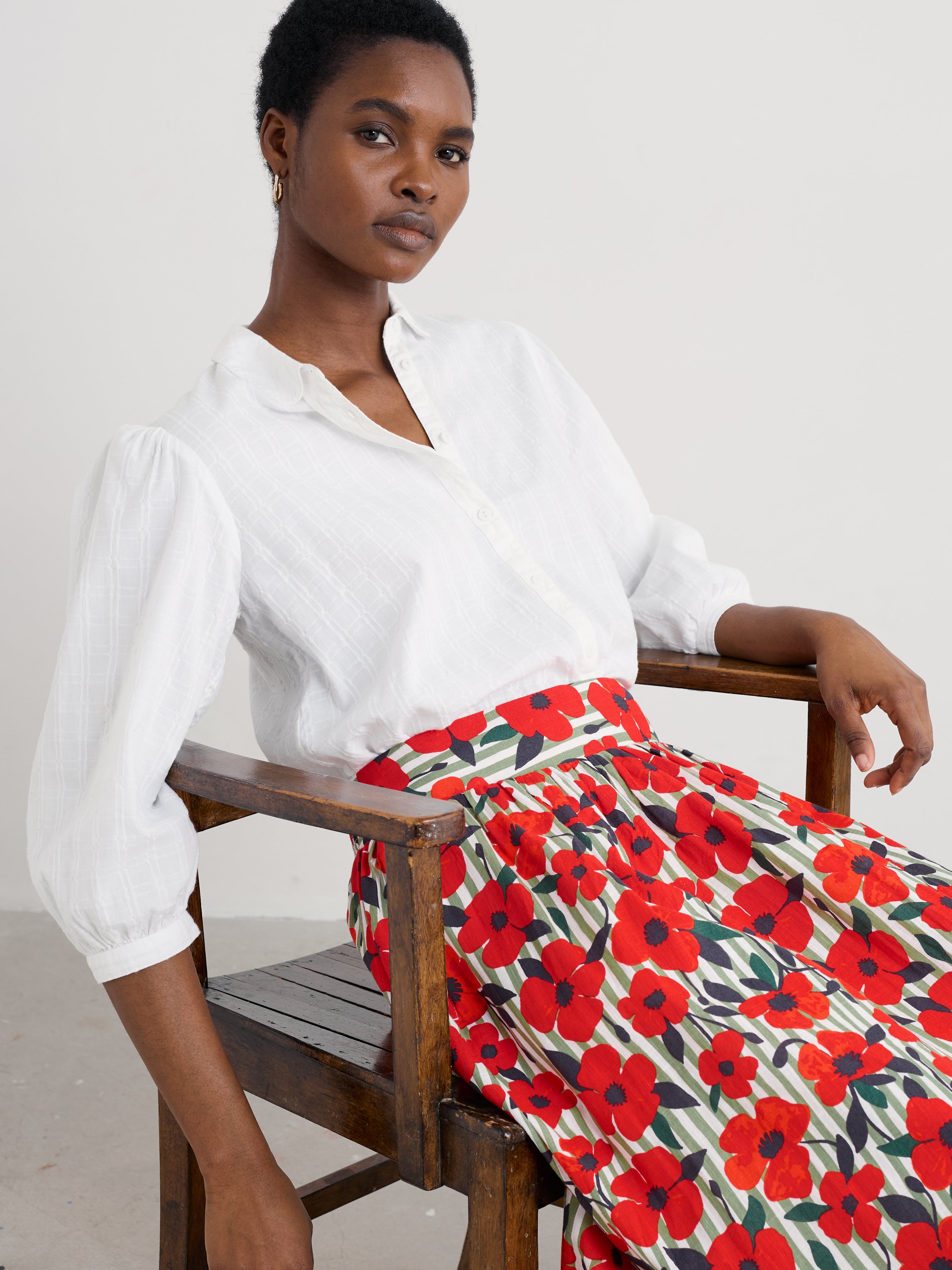 Seasalt Hope Cottage Blouse II Salt