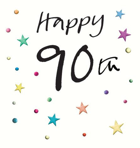 90th Birthday By Lucilla Lavender