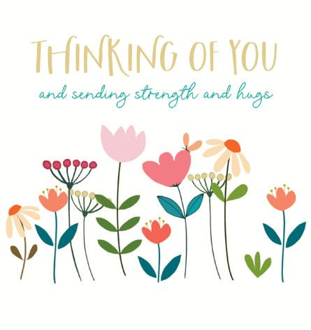 Thinking of You Card By Lucilla Lavender