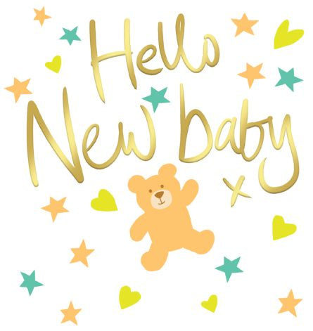 New Baby Card  By Lucilla Lavender