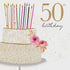 50th Candles By Portfolio Cards