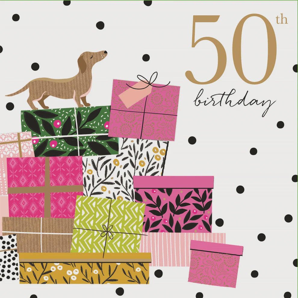 50th Presents By Portfolio Cards