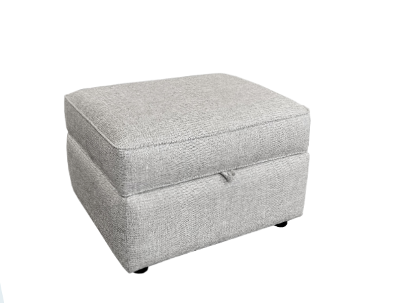 Jansson Small Storage Sofa Footstool Fabric