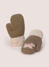 Powder Kids Westie Mittens Moss