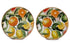 35 cm Citrus Enameled Plate