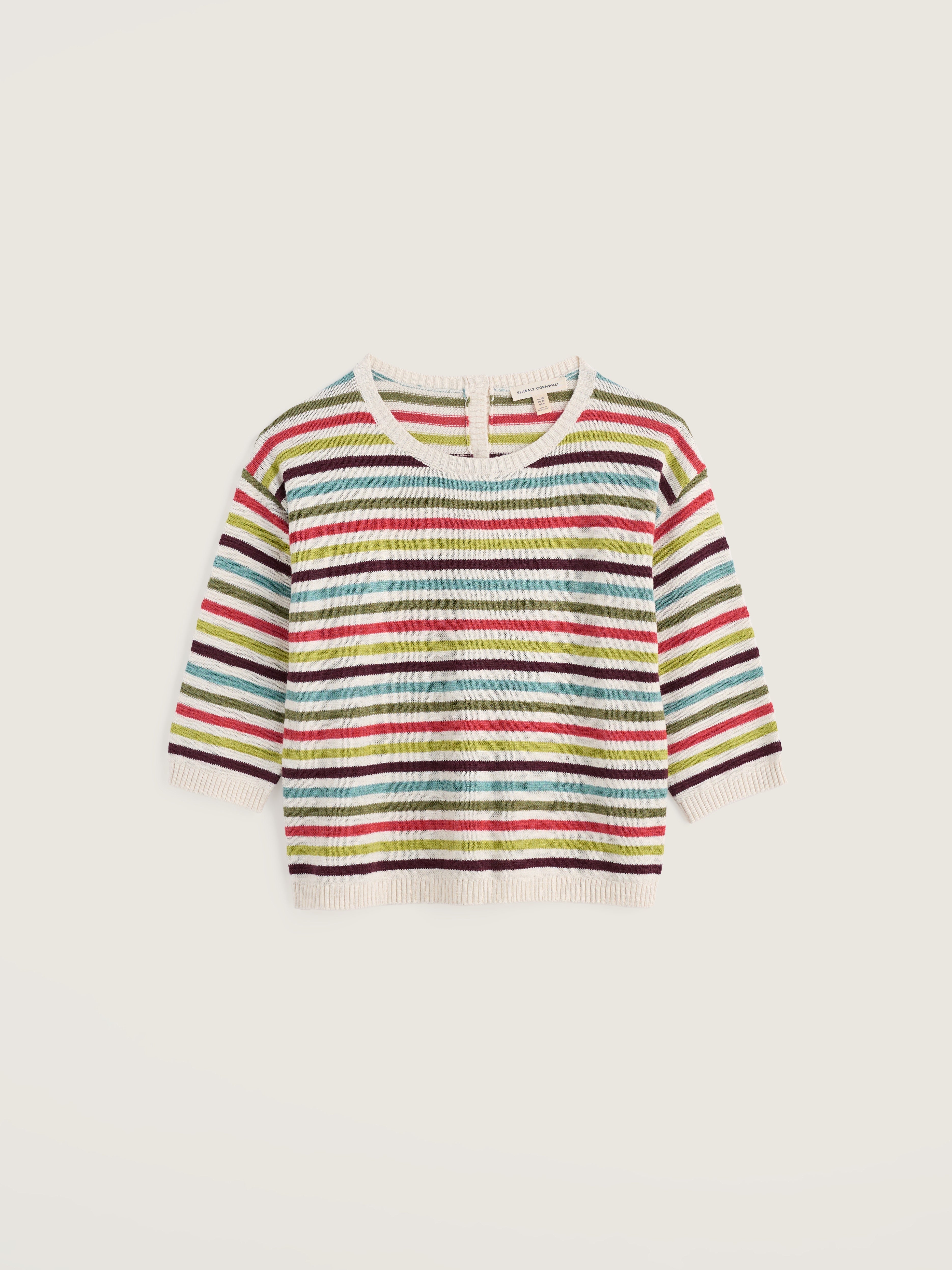 Seasalt Knavock Jumper Mini Cornish Carnelian Multi