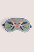 Powder Luxury Velvet Eye Mask - Swooping Swallows