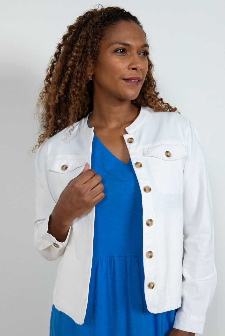 Lily & Me Ivy Jacket Twill White