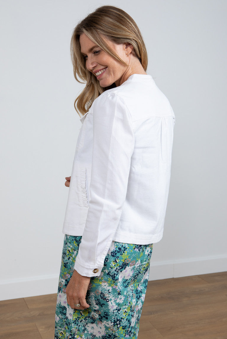 Lily & Me Ivy Jacket Twill White