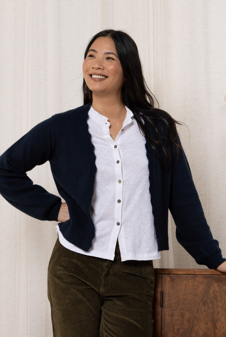 Lily & Me Helene Cardigan Navy