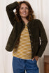 Lily & Me Palmer Jumbo Cord Jacket Olive