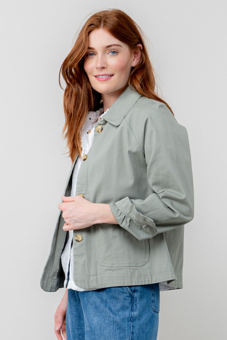 Lily & Me Kynance Jacket Twill Sage