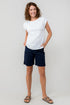Lily & Me Marine Stretch  Shorts Navy Twill