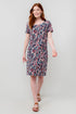 Lily & Me Calcot Stretch Jersey Pocket Dress Navy