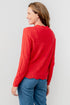 Lily & Me Rosie Pointelle Detail Jumper Cerise