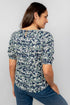 Lily & Me Meadow Top Ditsy Print Navy