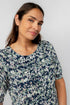 Lily & Me Meadow Top Ditsy Print Navy