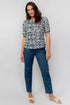 Lily & Me Meadow Top Ditsy Print Navy