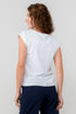 Lily & Me Sway Organic Cotton T-Shirt White