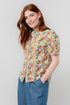 Lily & Me Ceris Organic Cotton Ditsy Print Blouse Mayflower White