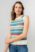 Lily & Me Eva Organic Cotton Knitted Tank Stripe