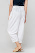 Lily & Me Sail Trouser Plain Linen White