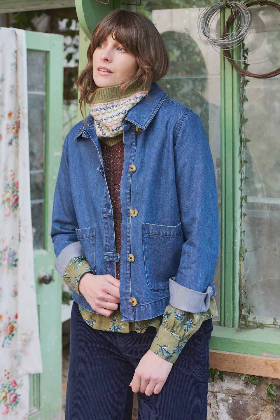 Lily & Me Stratton Jacket Blue
